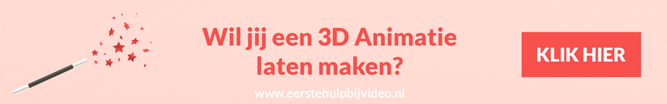 Banner: Wil jij een 3D Animatie laten maken?