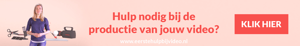 Banner: Hulp nodig bij de productie van jouw video?