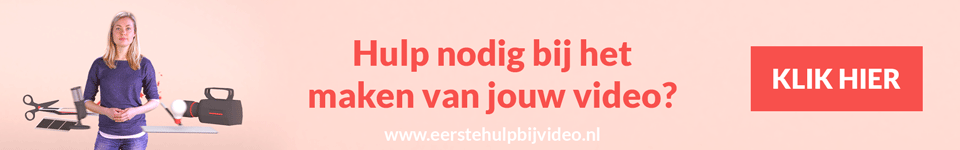Banner: Hulp nodig bij het maken van jouw video?